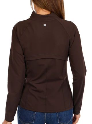 Thumbnail 2: 90 DEGREE BY REFLEX 90 Degree by Reflex Womens Interlock Brisa Full Zip Jacket 