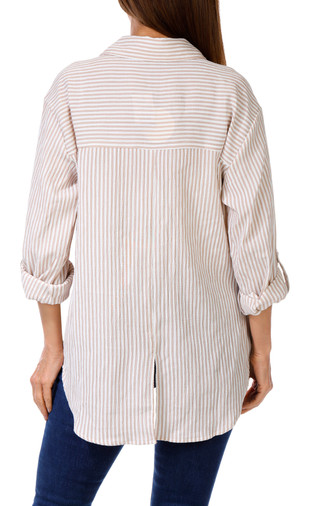 Thumbnail 2: Tan/White Stripe