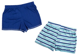 Thumbnail 2: Peanuts Peanuts Womens 2 Pk Pointelle Stripe Print Pajama Shorts 