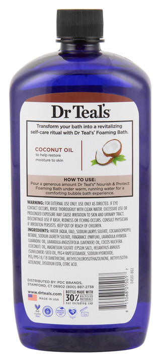 Thumbnail 2: Dr Teals Dr Teals 34 Fl. Oz. Pure Epsom Salt & Lavender Bath Foam 