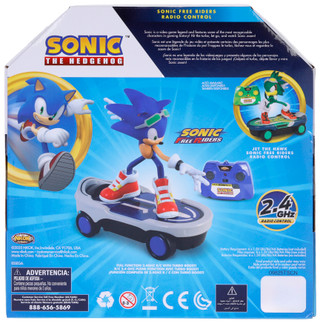 Thumbnail 2: Sonic Sonic the Hedgehog Free Rider RC Skateboard 