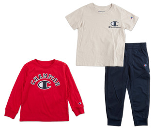 Thumbnail 1: Champion Boys Active 3 pc Pants Set 