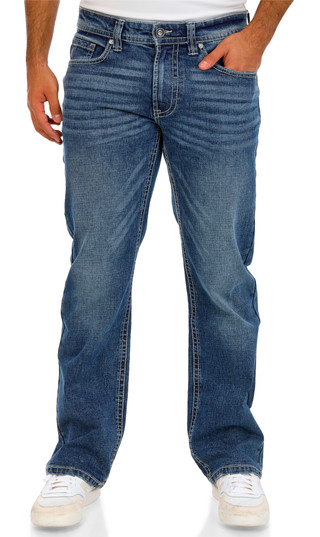 Thumbnail 1: Tk Axel Men's X-Pocket Straight Leg Jeans 