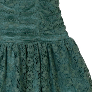 Thumbnail 2: Speechless Speechless Big Girls Sleeveless Green Lace Dress 