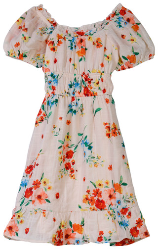 Thumbnail 1: Speechless Speechless Big Girls Short Sleeve Floral Dress 