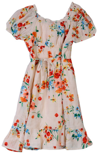 Thumbnail 3: Speechless Speechless Big Girls Short Sleeve Floral Dress 