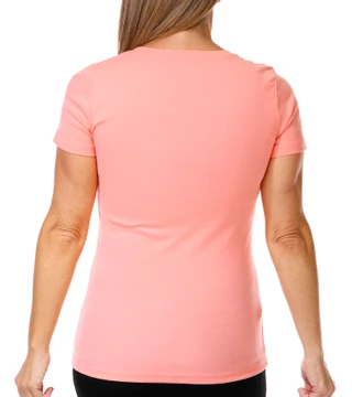 Thumbnail 4: Eddie Bauer Eddie Bauer Womens Short Sleeve Solid V Neck Top 
