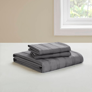 Thumbnail 12: 510 Design 510 Design Logan Woven Striped Duvet Cover Set 
