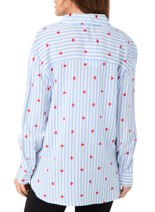 Thumbnail 2: DENIM HEART STRIPE