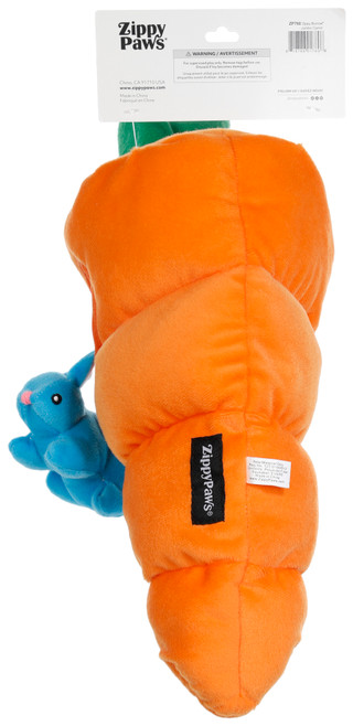 Thumbnail 2: Zippy Paws Zippy Paws Easter Carrot Burrow Puzzle Dog Toy 
