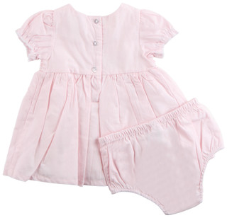 Thumbnail 2: Little Me Little Me Baby Girls 3 Pc Easter Smocked Striped Dress Set 