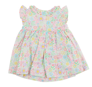 Thumbnail 2: Bonnie Baby Baby Girls 2 Pc Floral Dress 