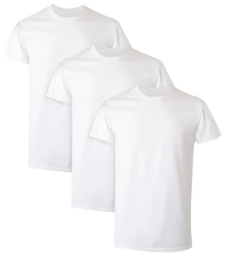 Thumbnail 1: Hanes Hanes Mens 3-Pk. Cotton Crew Neck Tagless T-Shirts 