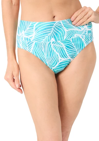 Thumbnail 1: N BY NEXT N by Next Womens Palm Print Brief Swim Bottoms 