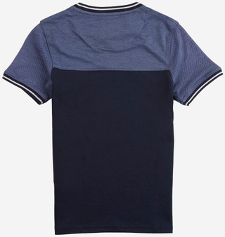 Thumbnail 2: Denim & Flower Denim & Flower Big Boys Short Sleeve Colorblock T-Shirt 