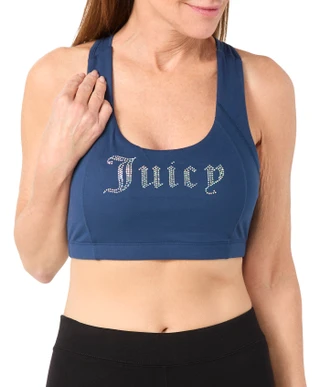 Thumbnail 2: Juicy Couture Juicy Couture Womens Jersey Embellished Logo Sports Bra 