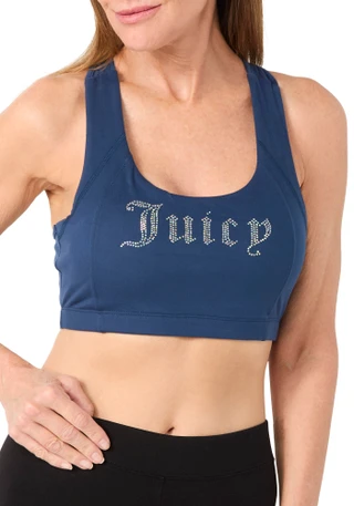 Thumbnail 4: Juicy Couture Juicy Couture Womens Jersey Embellished Logo Sports Bra 