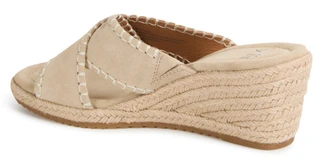Thumbnail 2: SOFFT Sofft Womens Indie Leather Espadrille Wedge Sandals 
