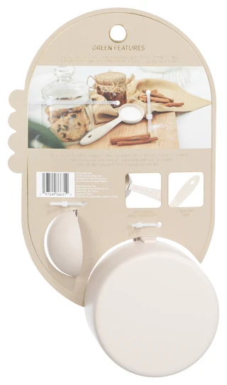 Thumbnail 2: GOURMET KITCHEN Gourmet Kitchen Stainless Steel Measuring Cup Spoon Set 