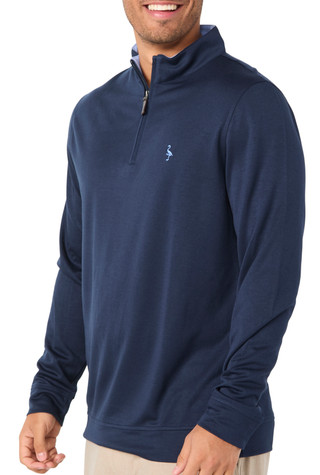 Thumbnail 3: TAILORBYRD Tailorbyrd Mens Quarter Zip Top 