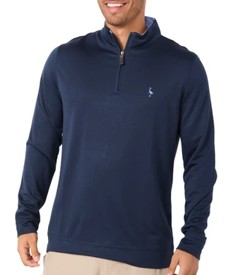 Thumbnail 1: TAILORBYRD Tailorbyrd Mens Quarter Zip Top 
