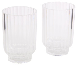 Thumbnail 2: CORE HOME Core Home 2 Pc 17 oz Ribbed Tumblers Set 