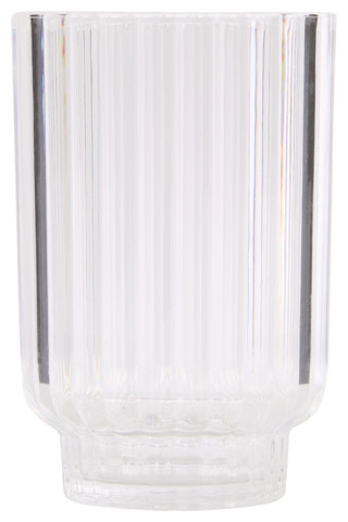 Thumbnail 3: CORE HOME Core Home 2 Pc 17 oz Ribbed Tumblers Set 