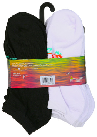 Thumbnail 2: BILLABONG Billabong Mens 8 Pk Cushioned Low Cut Socks 