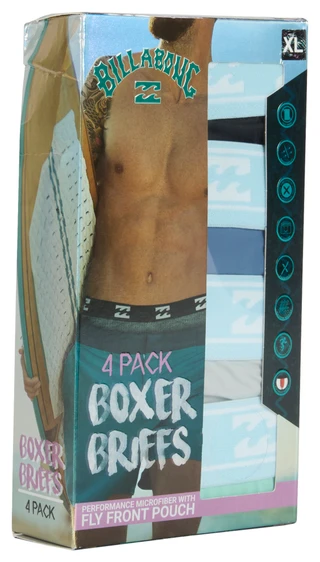 Thumbnail 3: BILLABONG Billabong Mens 4 Pk Boxer Briefs 