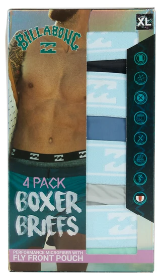 Thumbnail 1: BILLABONG Billabong Mens 4 Pk Boxer Briefs 