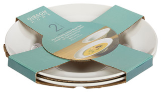 Thumbnail 2: Gibson Home Gibson Home 2 Pk Fine Ceramic Entree Bowls 