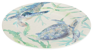 Thumbnail 1: PD HOME PD Home 11 in Turtle Dinner Plate 