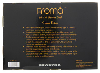 Thumbnail 3: Prodyne Prodyne 4 Pc Stainless Steel Handles & Blades Set 