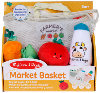 Thumbnail 1: Melissa & Doug Melissa & Doug Baby Market Basket Play Set 