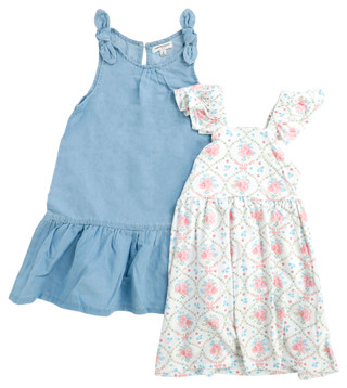 Thumbnail 1: Nanette Lepore Nanette Lepore Little Girls 2 Pk Dresses 