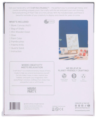 Thumbnail 2: Craft Hero Craft Hero Muddies Mini Textured Painting Kit 