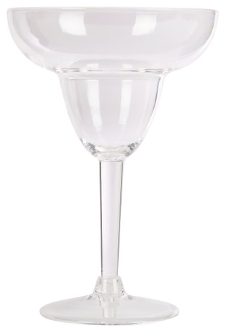 Thumbnail 2: Prodyne Prodyne 12 oz Clear Outdoor Margarita Glass 