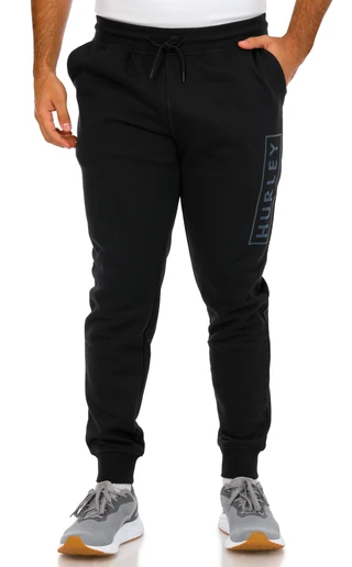 Thumbnail 1: Hurley Hurley Mens Boxed Logo Fleece Joggers 