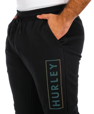 Thumbnail 3: Hurley Hurley Mens Boxed Logo Fleece Joggers 