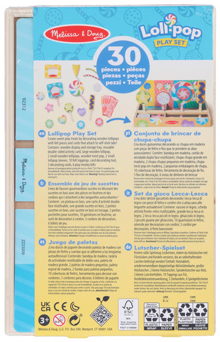 Thumbnail 2: Melissa & Doug Melissa & Doug 30 Pc Lollipop Play Set 