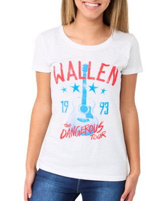 Thumbnail 1: MORGAN WALLEN Morgan Wallen Juniors Short Sleeve Dangerous Tour Tee 