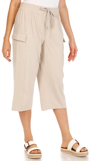 Thumbnail 3: REEL LEGENDS Reel Legends Womens Comfy Knit Capris 