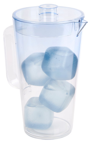 Thumbnail 1: CORE HOME Core Home 2.1 L Clear Ombre Pitcher & Reusable Ice Cubes 
