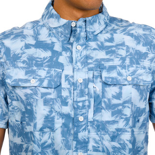 Thumbnail 3: REEL LEGENDS Reel Legends Mens Short Sleeve Woven Print Shirt 