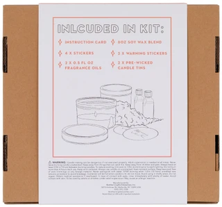 Thumbnail 2: NORTHERN LIGHTS CANDLES Northern Lights Candles 4 oz Candle Making Kit 