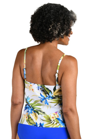 Thumbnail 6: Maxine of Hollywood Maxine of Hollywood Womens Island Serenity Tankini Top 