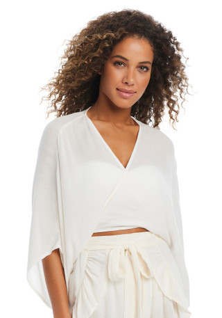 Thumbnail 6: Bleu Rod Beattie Bleu Rod Beattie Womens Long Sleeve Cover Up Top 