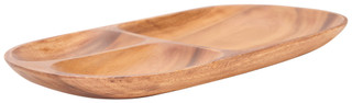 Thumbnail 2: Home Essentials Home Essentials 12 in Triple Compartment Tray 