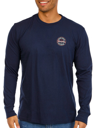 Thumbnail 8: GRUNDENS Grundens Mens Long Sleeve Dark Seas Graphic T-Shirt 