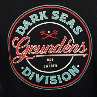 Thumbnail 8: GRUNDENS Grundens Mens Short Sleeve Dark Seas Graphic T-Shirt 